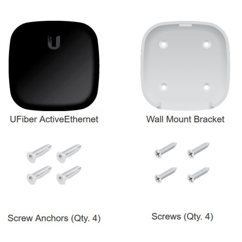 Ubiquiti UF-AE UFiber μετατροπέας μέσων, 1x SFP, 1x RJ45 1000 Mbps