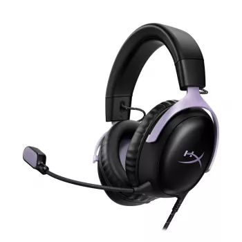 HyperX Cloud III ακουστικά για παιχνίδια, μαύρο/λεβάντα