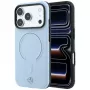 Mercedes Mer008840 θήκη Leather 3D MagSafe για iPhone 18 Pro / 17 Pro, μπλε