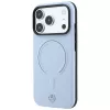 Mercedes Mer008840 θήκη Leather 3D MagSafe για iPhone 18 Pro / 17 Pro, μπλε