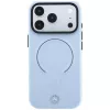 Mercedes Mer008840 θήκη Leather 3D MagSafe για iPhone 18 Pro / 17 Pro, μπλε