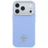 Guess GUE005536 θήκη Saffiano Small 4G & Classic Logo MagSafe για iPhone 18 Pro Max / 17 Pro Max, ανοιχτό μπλε