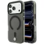Θήκη BMW Sign Frosted IML & Metal Logo MagSafe για iPhone 18 Pro Max / 17 Pro Max, γκρι