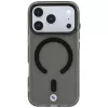 Θήκη BMW Sign Frosted IML & Metal Logo MagSafe για iPhone 18 Pro Max / 17 Pro Max, γκρι
