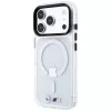 Θήκη BMW M IML Glossy Metal Logo & Trims MagSafe για iPhone 18 Pro Max / 17 Pro Max, διαφανής