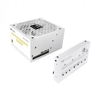 Thermaltake TT Dockpower FI 1200W Snow τροφοδοτικό, 1200 W, 80 PLUS Gold, αρθρωτό, λευκό