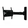 B-Tech BT7514/PB επιτοίχια βάση για επίπεδες οθόνες με έναν βραχίονα (VESA 200), μαύρο πιάνου