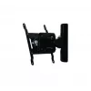 B-Tech BT7514/PB επιτοίχια βάση για επίπεδες οθόνες με έναν βραχίονα (VESA 200), μαύρο πιάνου