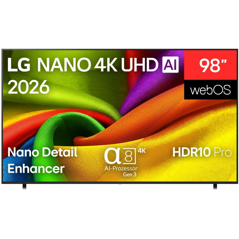 LG 98NU900B6LB τηλεόραση 4K Nano 98 ιντσών