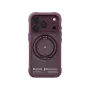 Θήκη Skinarma Atlas με MagSafe και περιστρεφόμενη βάση για iPhone 18 Pro / 17 Pro, μπορντό