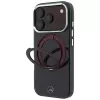 Mercedes Mer008917 Ring Stand Iconic Logo MagSafe θήκη για iPhone 18 Pro / 17 Pro, μπορντό