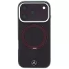Mercedes Mer008917 Ring Stand Iconic Logo MagSafe θήκη για iPhone 18 Pro / 17 Pro, μπορντό