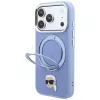 Karl Lagerfeld KF003237 with Ring Stand 360 Karl Head Pin MagSafe θήκη για iPhone 18 Pro / 17 Pro, γαλάζια