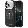 Karl Lagerfeld KF003296 Point & Choupette Sketch MagSafe θήκη για iPhone 18 Pro Max / 17 Pro Max, μαύρη