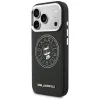 Karl Lagerfeld KF003296 Point & Choupette Sketch MagSafe θήκη για iPhone 18 Pro Max / 17 Pro Max, μαύρη