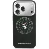 Karl Lagerfeld KF003296 Point & Choupette Sketch MagSafe θήκη για iPhone 18 Pro Max / 17 Pro Max, μαύρη
