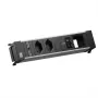 Bachmann POWER FRAME M πολύπριζο εντοιχισμού, 2x T13, 1x USB C/C 65 W, 1x CM