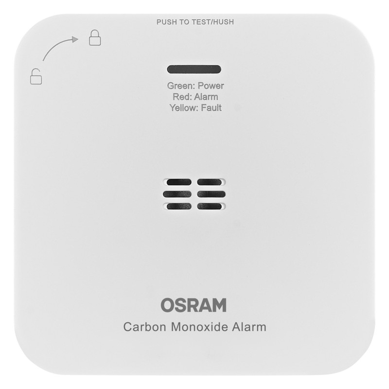 Osram SMART+ WiFi ανιχνευτής μονοξειδίου του άνθρακα (CO), λευκός