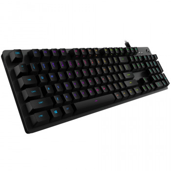 Logitech G512 μηχανικό πληκτρολόγιο gaming, LIGHTSYNC, ενσύρματο, σκανδιναβική διάταξη