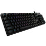 Logitech G512 μηχανικό πληκτρολόγιο gaming, LIGHTSYNC, ενσύρματο, σκανδιναβική διάταξη