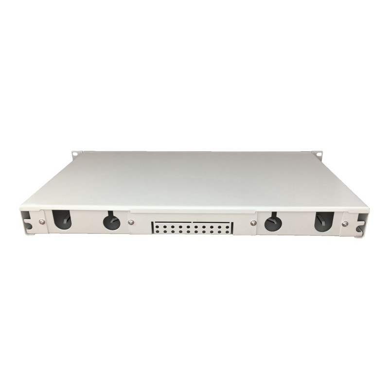 Alantec FOP-1U-12SCD-S πίνακας διανομής οπτικών ινών 12xSC duplex 19 ιντσών 1U, συρόμενος, με μπροστινό πάνελ και εξαρτήματα στερέωσης