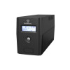 Alantec AP-BK800-02 UPS αδιάλειπτης παροχής ισχύος 800VA/480W, Tower, LCD, 2× CEE 7/3, USB, VRLA 1×9Ah