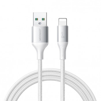 Joyroom S-A28 Flash Series καλώδιο USB-A – Lightning, 2 m, 3 A, λευκό