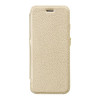 Hoco δερμάτινη θήκη τύπου βιβλίου με power bank 3000 mAh για Apple iPhone 6, χρυσή