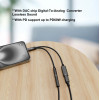 Equip 133470 αντάπτορας USB-C σε 3,5 mm 3 ακίδων με DAC, 0,12 m, μαύρος