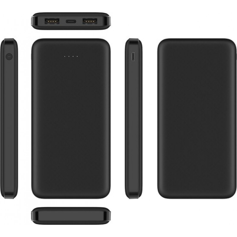Veger A10 (W1065) power bank, 10000 mAh, 5 V 2 A, μαύρο