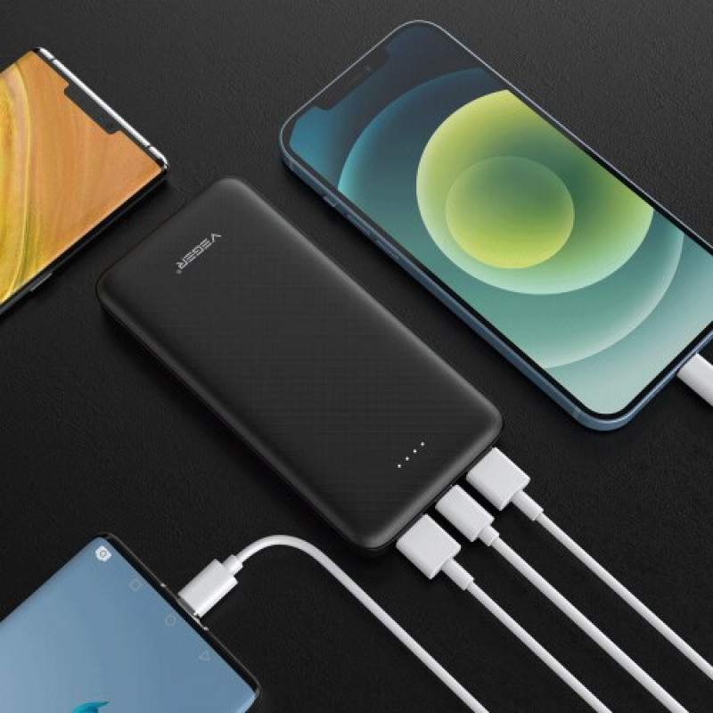 Veger A10 (W1065) power bank, 10000 mAh, 5 V 2 A, μαύρο