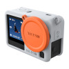 Telesin προστατευτική θήκη σιλικόνης για DJI Osmo Action 6, γκρι, S6-PTC-11BU