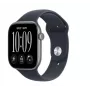 Apple Watch Series 12 GPS + Cellular 42 mm έξυπνο ρολόι, θήκη αλουμινίου σε γκρι του διαστήματος, αθλητικό λουράκι σε ναυτικό μπλε, S/M, MJFX4MP/A