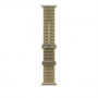 Apple MK7M4ZM/A λουράκι Ocean για Apple Watch, 49 mm, ημιδιαφανές πράσινο φυκιού, φινίρισμα φυσικού τιτανίου