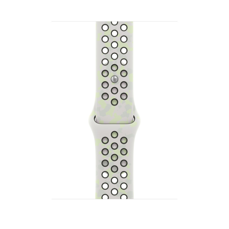 Apple Nike Sport Band λουράκι για Apple Watch 46 mm, Essential White, S/M, MKTQ4ZM/A