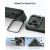 ESR Cyber Tough Kickstand MagSafe θήκη για Apple iPhone 17 Pro / 18 Pro, πράσινη