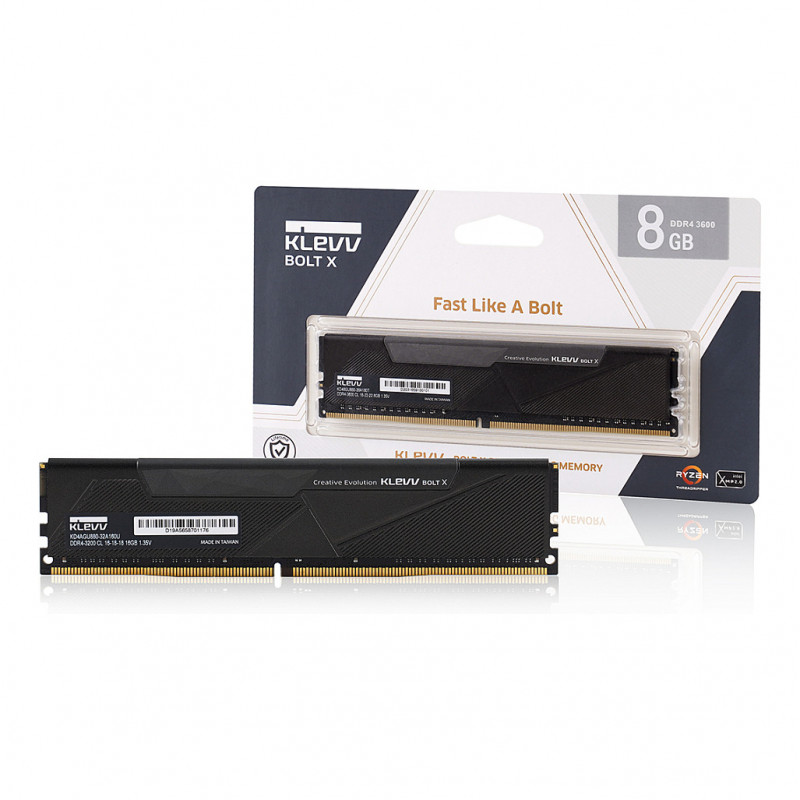 Μονάδα μνήμης Klevv Bolt X KD48GU880-36A180T DDR4-3600 8 GB