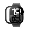 AmazingThing Radix Glass προστατευτική θήκη για Apple Watch 42 mm, ενισχυμένο γυαλί, μαύρη