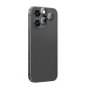 AmazingThing AR Aluminum 3 Lens Glass προστατευτικό φακών κάμερας με πλαίσιο για iPhone 16 Pro / 16 Pro Max, μαύρο