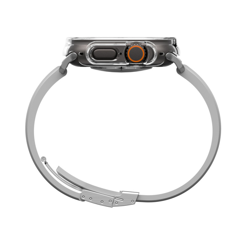 AmazingThing Minimal προστατευτική θήκη για Apple Watch Ultra 3 / Ultra 4 49 mm, διάφανη