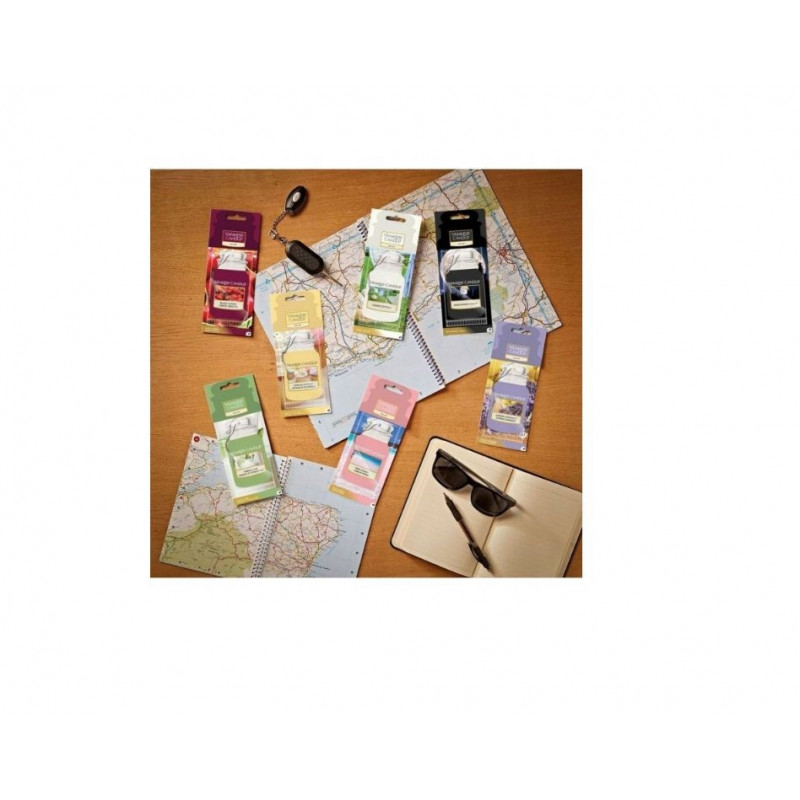 Yankee Candle Ultimate Clean Cotton κρεμαστό αρωματικό αυτοκινήτου