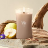 WoodWick Cashmere μεγάλο κερί, 610 g, καφέ