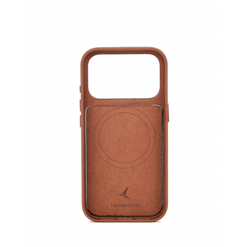 Mujjo Troubadour αρθρωτή δερμάτινη θήκη για Apple iPhone 18 Pro / 17 Pro, MagSafe, ταμπά