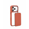 Mujjo Troubadour αρθρωτή δερμάτινη θήκη για Apple iPhone 18 Pro / 17 Pro, MagSafe, τερακότα