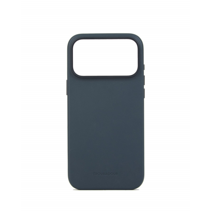 Mujjo Troubadour δερμάτινη θήκη για Apple iPhone 18 Pro Max / 17 Pro Max, MagSafe, χρώμα βασάλτη