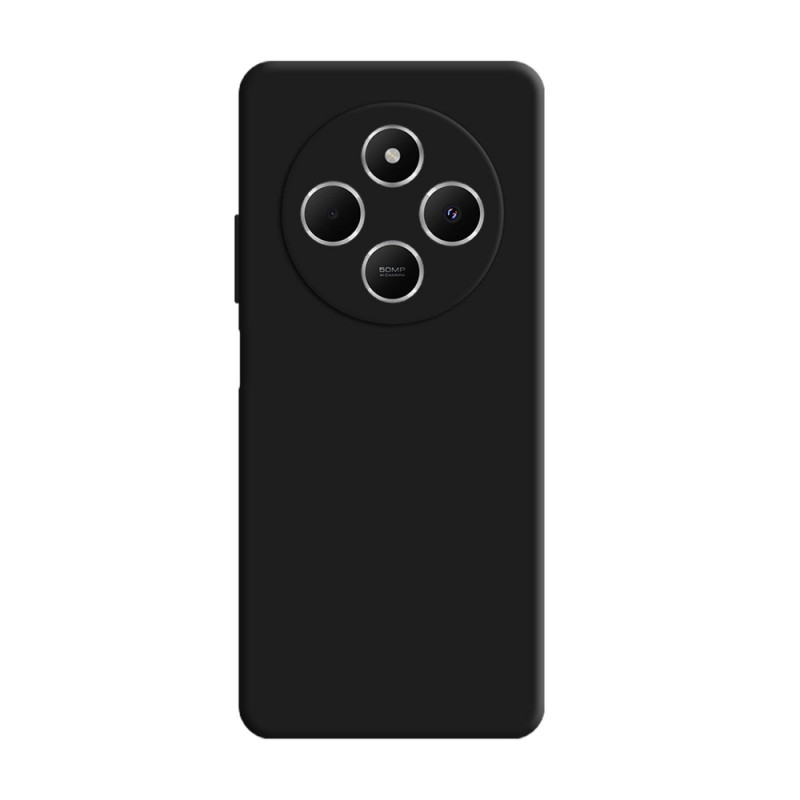 3MK Silicone Case θήκη σιλικόνης smartphone για Xiaomi Redmi 14C / Redmi A4 5G, μαύρη