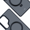 3MK Smoke Case Mag&Stand θήκη smartphone για Samsung Galaxy S25 Ultra, μαύρη