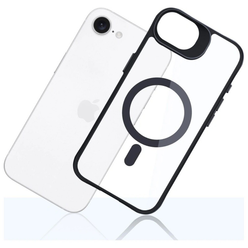 3MK Satin Armor MagCase θήκη για Apple iPhone 17e / 16e, διαφανής