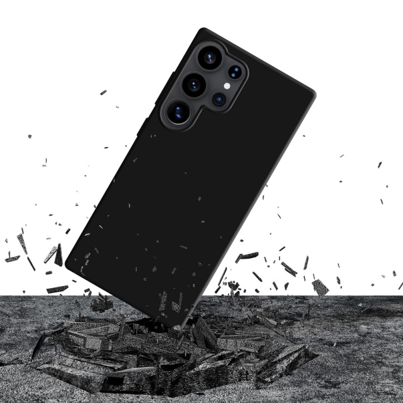3MK Silicone Case θήκη σιλικόνης για Samsung Galaxy S25 Ultra, μαύρη