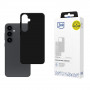3MK Silicone Case θήκη σιλικόνης για Samsung Galaxy S25, μαύρη